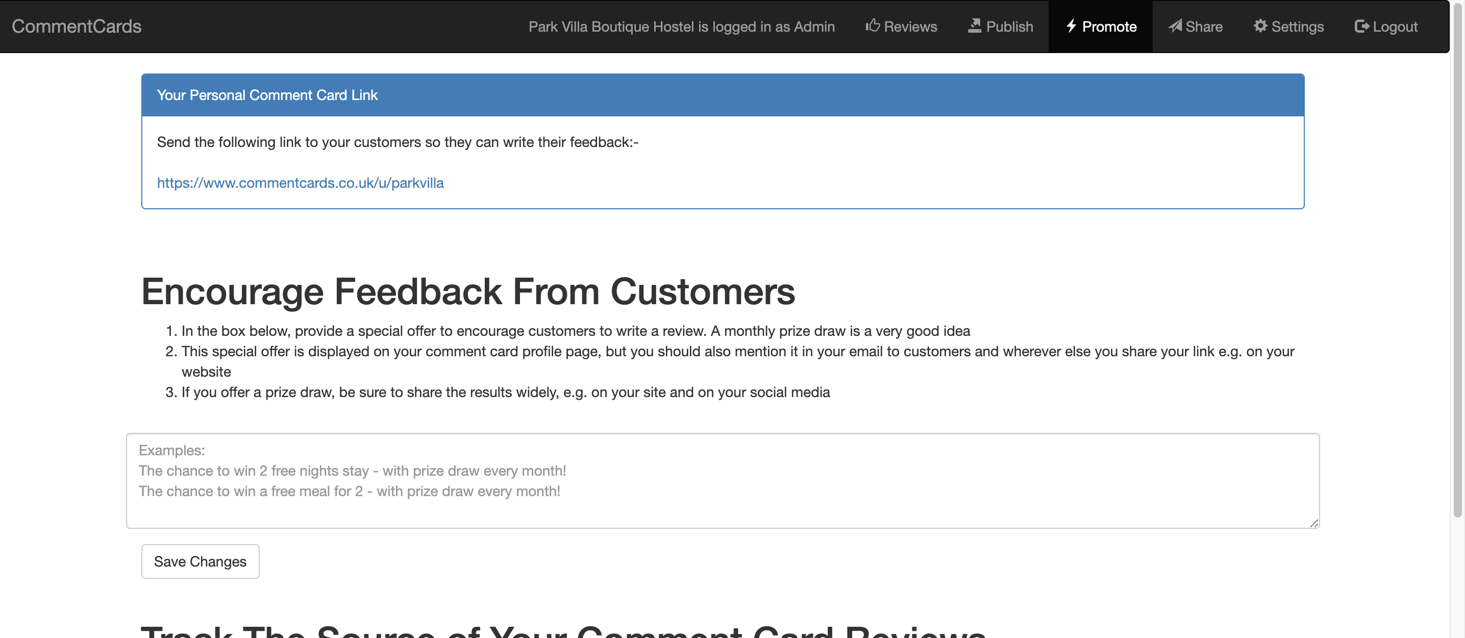4/9 Promote, incentivise and track your reviews